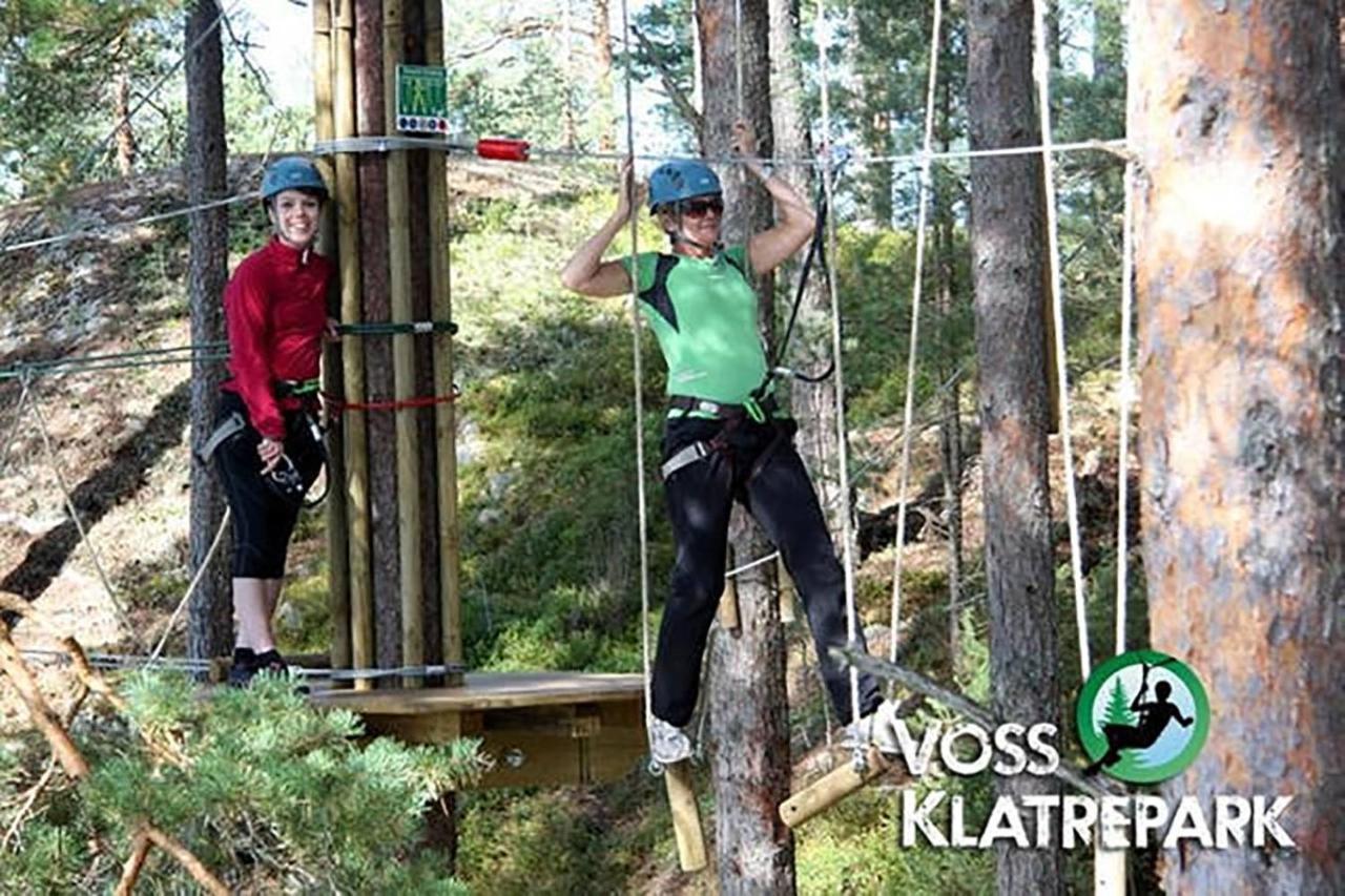 New And Exclusive Cottage In Voss With A Great View Skulestadmo Exteriör bild