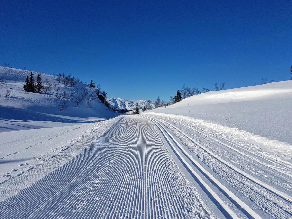 New And Exclusive Cottage In Voss With A Great View Skulestadmo Exteriör bild
