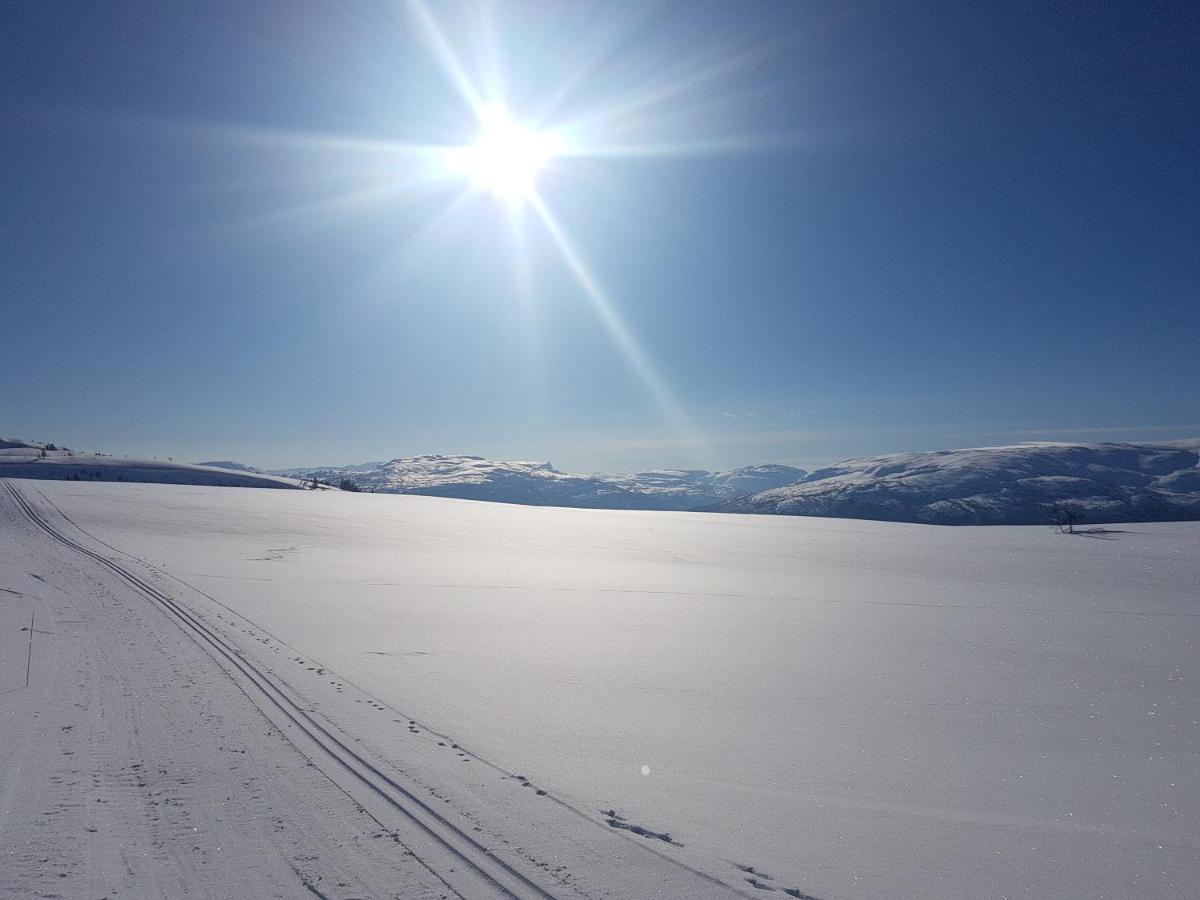 New And Exclusive Cottage In Voss With A Great View Skulestadmo Exteriör bild