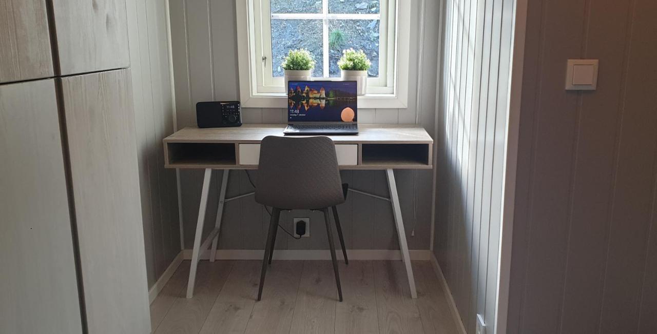 New And Exclusive Cottage In Voss With A Great View Skulestadmo Exteriör bild